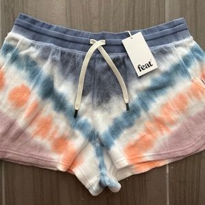 Feat Clothing Tie Dye Shorts